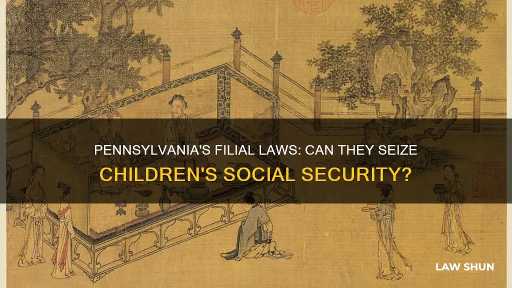 can pennsylvania filial laws go after children
