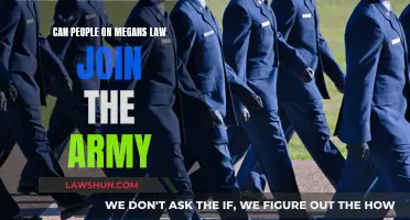 Joining the Army: Megan's Law and Enlistment