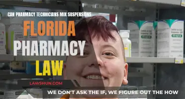 Florida Pharmacy Law: Can Techs Mix Suspensions?