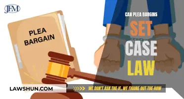 Plea Bargains: Setting Case Law Precedents?