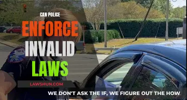 Police Enforcement of Invalid Laws: What's the Verdict?