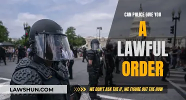 Understanding Police Powers: Lawful Orders Explained