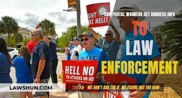 Postal Workers: Address Info and Law Enforcement Access