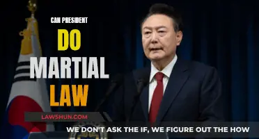 Martial Law: Can the President Take This Action?