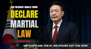 Martial Law: Could Trump Declare It?