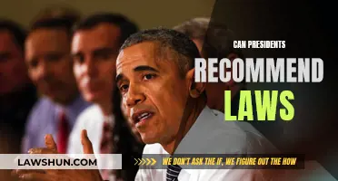 Presidents' Power: Recommending Laws