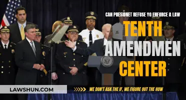 Presidential Power: Refusing to Enforce Laws