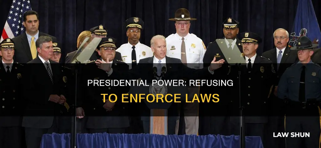 can presidnet refuse yo enforce a law tenth amendment center