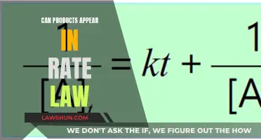 Products in Rate Laws: What You Need to Know