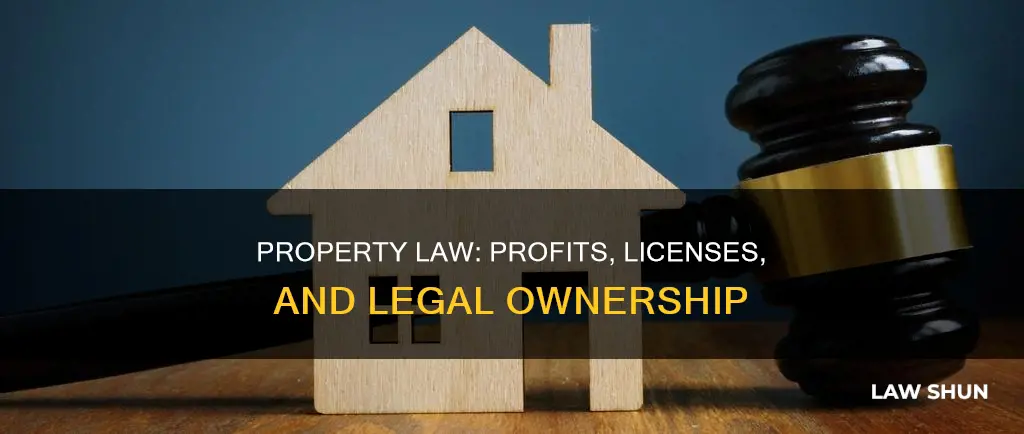 can profits or licenses be recorded property law