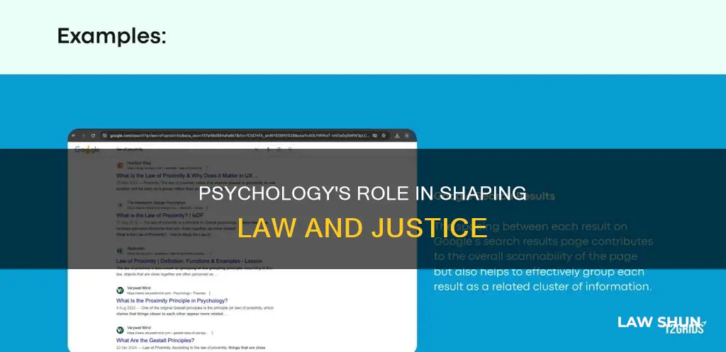 can psychologists help improve the law how so