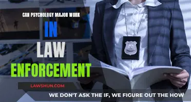 Psychology Majors in Law Enforcement: A Natural Fit?