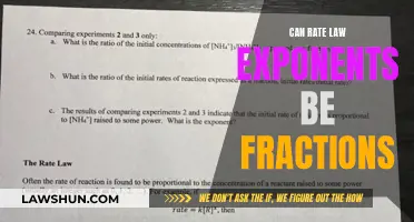 Rate Law Exponents: Can They Be Fractional?