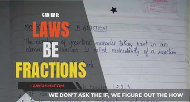 Rate Laws: Understanding Fractional Values and Their Implications