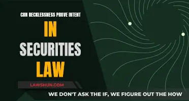 Recklessness and Intent: Securities Law's Complex Intersection