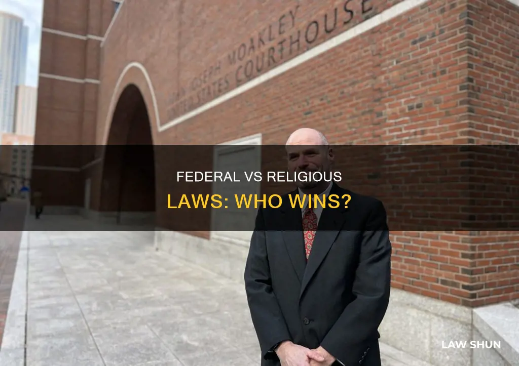 can religious laws be held by federal laws