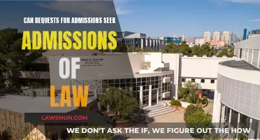Admissions of Law: Can Requests Seek Them?