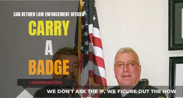 Retired Cops Carrying Badges: Is It Legal?