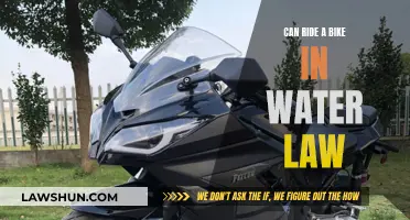 Riding a Bike in Water: Legal or Not?