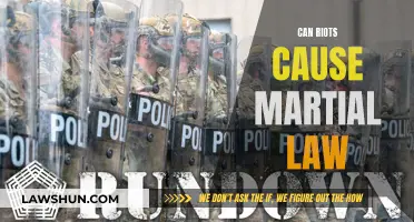 Riots and Martial Law: A Dangerous Combination?