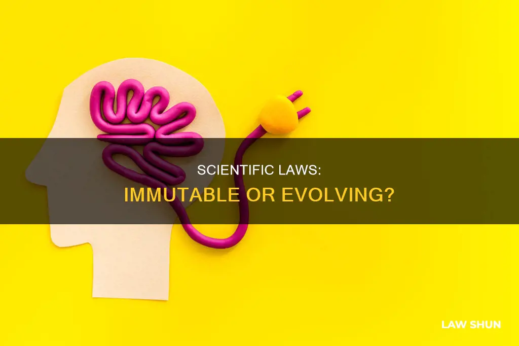 can scientific laws be disproved