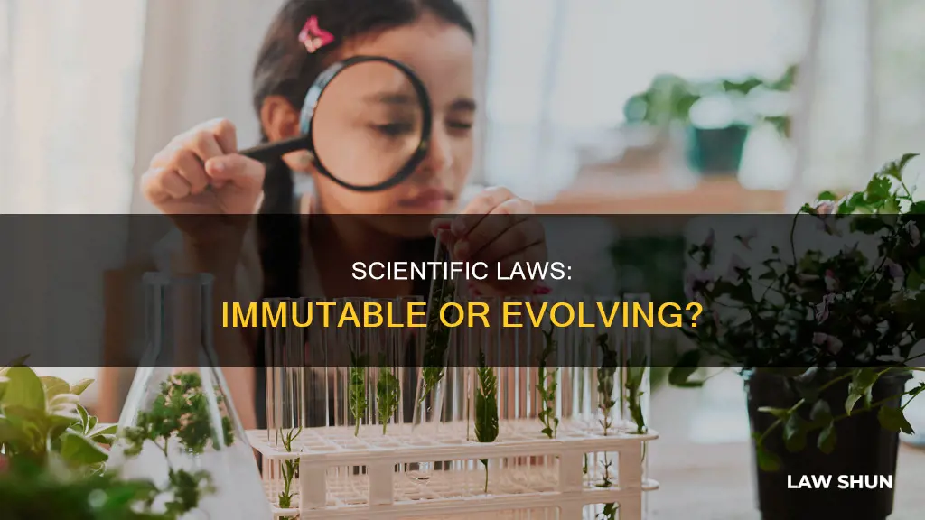 can scientific laws be proven wrong