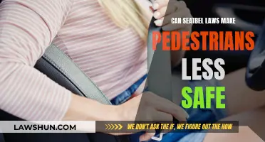 Do Seatbelt Laws Endanger Pedestrians?