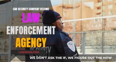 Security Firm's Law Enforcement Aspirations: Legal or Not?