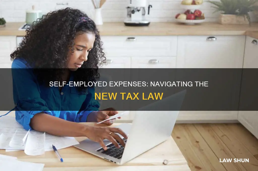can self employed job expenses new tax law