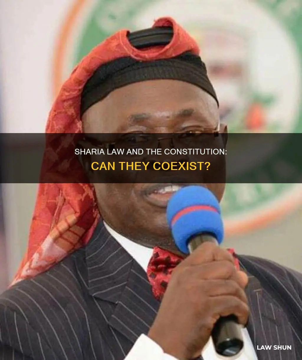 can sharia law coexist with the constitution