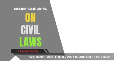 Sheriff's Arrest Powers: Civil Law Violations and Enforcement