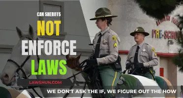 Sheriffs' Limitations: Enforcing Laws or Personal Discretion?