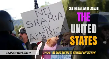 Shriea Law: Legal in the United States?