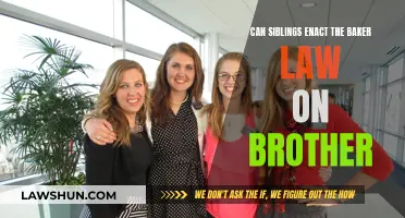 Who Can Enact the Baker Act on a Sibling?