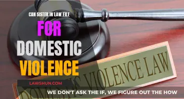 Domestic Violence: Can Sister-in-Law File a Report?