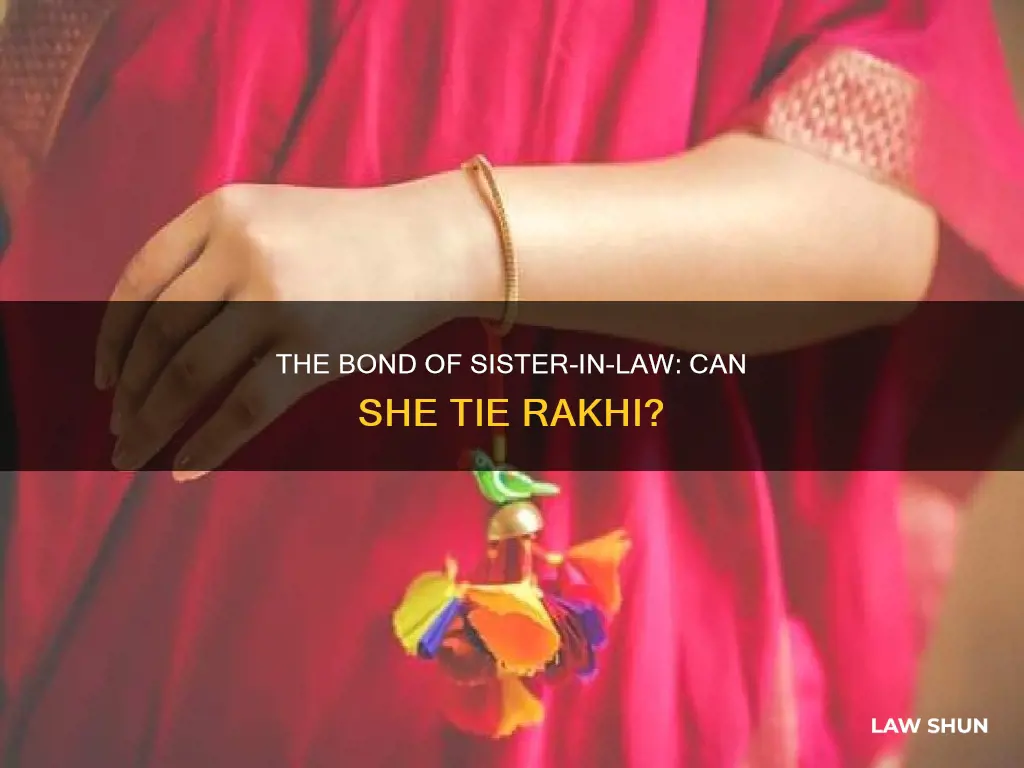 can sister in law tie rakhi