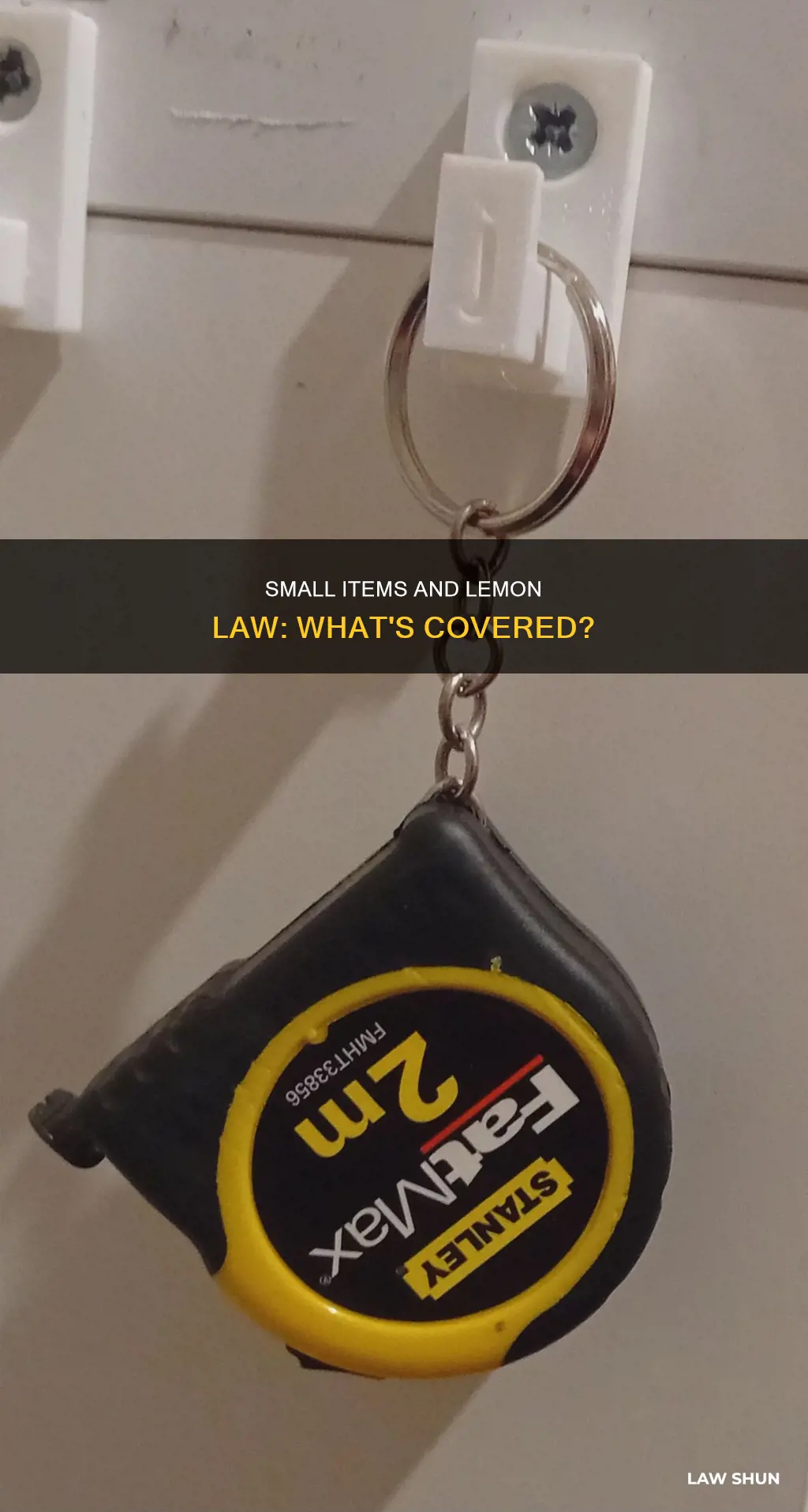 can small items be included for lemon law