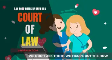 Are SOAP Notes Admissible in Court Proceedings?