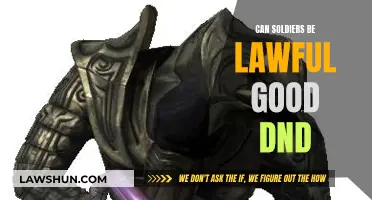 Good Soldiers in Dungeons and Dragons: Lawful or Chaotic?