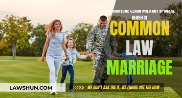 Military Spousal Benefits: Common-Law Marriage Claims