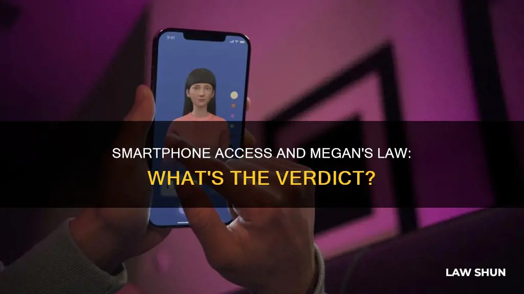 can someone on megans law have a smart phone