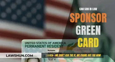 Sponsoring a Green Card: Son-in-Law's Eligibility
