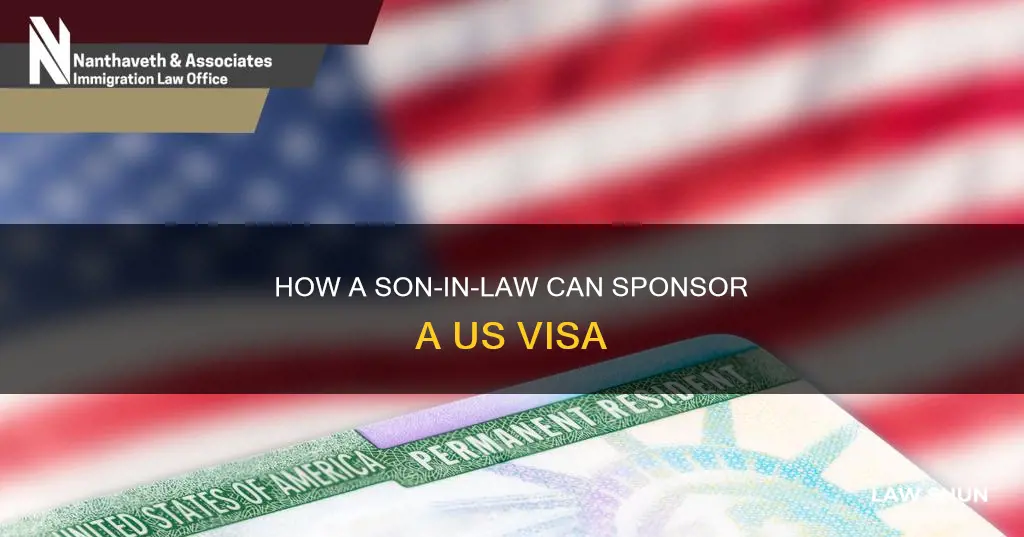 can son in law sponsor us visa