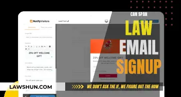 SPAN Law: Email Sign-up Essentials