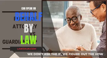 Who Can Legally Speak on Your Behalf?