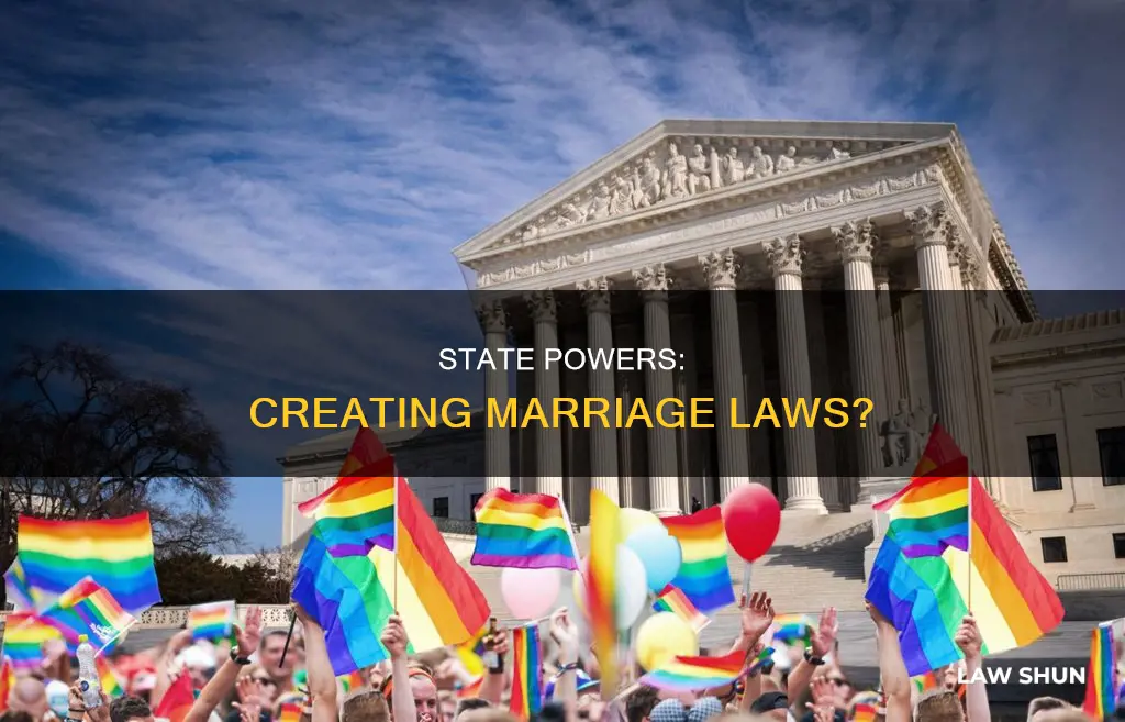 can state government make marriage laws
