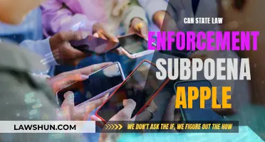 Apple Subpoena: State Law Enforcement Powers Explored
