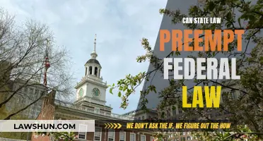 State Law vs Federal Law: Who Wins?