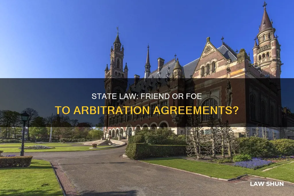 can state law prevent arbitration agreements