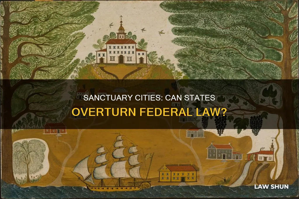 can state nullify federal law against sanctuary cities